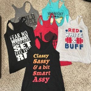 BUNDLE Graphic Workout Tanks